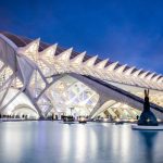 VALENCIA , SPAIN – DECEMBER 6, 2021: The city of the Arts and Sc