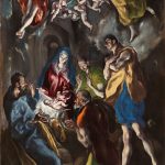 La adoración de los pastores El Greco