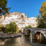 Alcala del Jucar medieval village in Albacete province Spain.