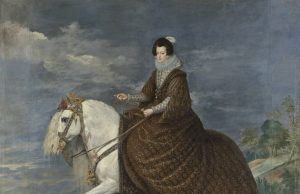 Restauración en el Prado del retrato ecuestre de Isabel de Borbón