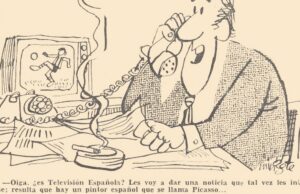 Exposición sobre la huella de Picasso en la obra de Mingote