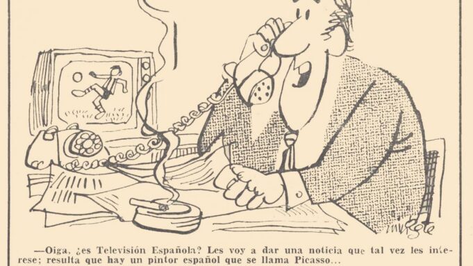 Exposición sobre la huella de Picasso en la obra de Mingote
