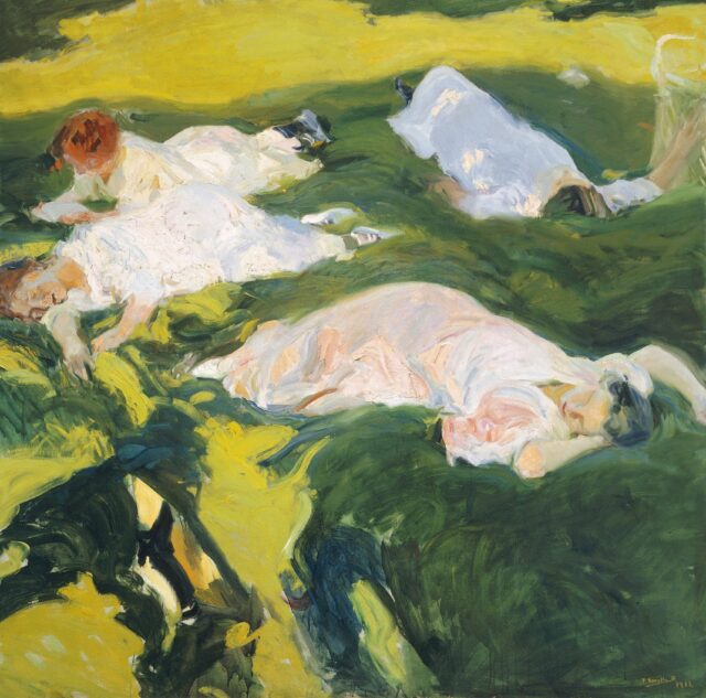 Joaquín Sorolla. 'La siesta', 1911. Museo Sorolla.