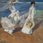 Joaquín Sorolla. ‘Paseo a la orilla del mar’, 1909. Fundación Museo Sorolla