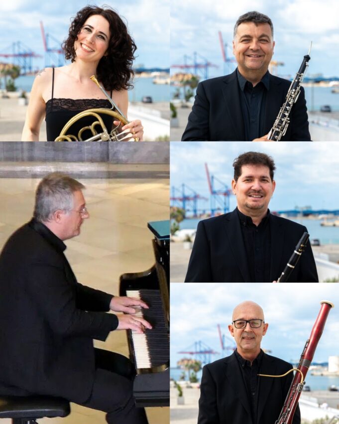 El Quinteto OFM el 18 de noviembre en el Museo Picasso Málaga