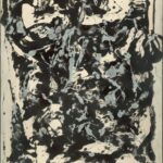 POLLOCK, Jackson_Marron y plata I_713 (1963.1)SCanvas_#F17