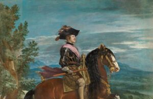 El retrato ecuestre de Felipe IV recupera su esplendor original