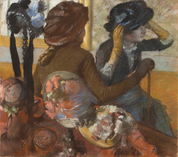 El Museo Thyssen-Bornemisza nos desvela la sombrerería de Edgar Degas
