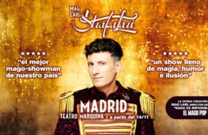 “StrafaLari”, el mago Mag Lari, en el teatro Marquina de Madrid