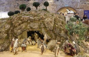 Inaugurado un belén monumental siciliano en la Montaña de los Gatos