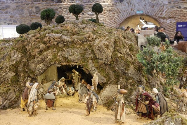 Inaugurado un belén monumental siciliano en la Montaña de los Gatos