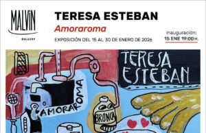 Malvin Gallery expone la obra de Teresa Esteban «AmorAroma»