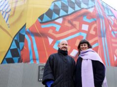 Andrea Canepa viste el Palacio de Cristal con Fardo