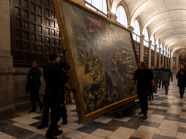 Patrimonio Nacional restaura El Martirio de San Mauricio y la Legión Tebana de El Greco