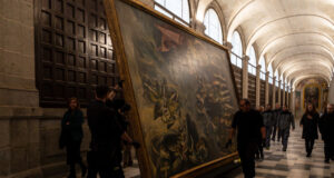 Patrimonio Nacional restaura El Martirio de San Mauricio y la Legión Tebana de El Greco