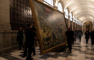 Patrimonio Nacional restaura El Martirio de San Mauricio y la Legión Tebana de El Greco
