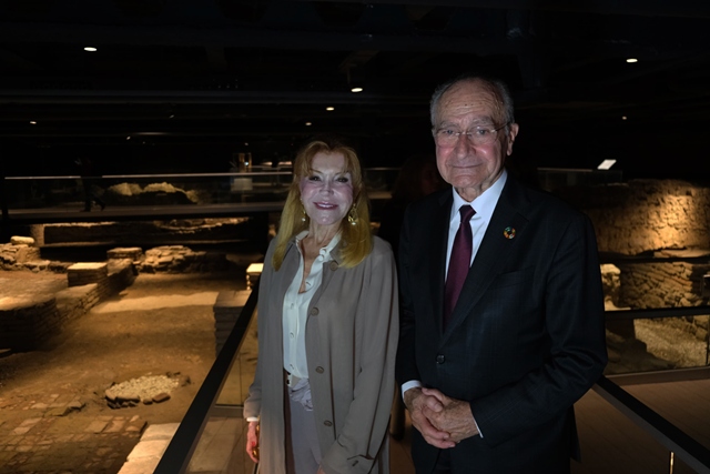 Carmen Thyssen y Francisco de la Torre