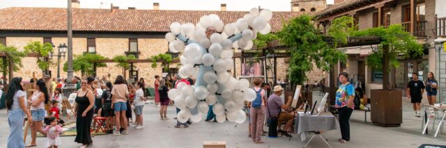 Arte en la plaza. Foto Comunidad de Madrid