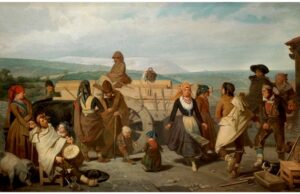 El Prado reúne la serie costumbrista de Valeriano Bécquer