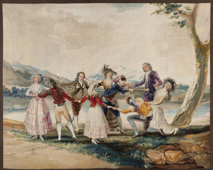 goya-en-buenos-aires-tapices-de-las-colecciones-reales-de-españa-la-gallina-ciega